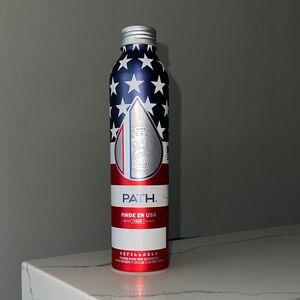 PATH Refillable Bottle - 250th Anniversary American Flag Red, White & Blue